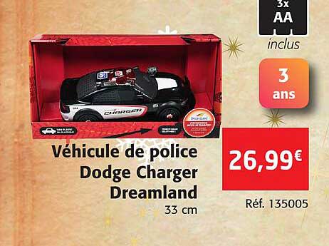 véhicule de police dreamland