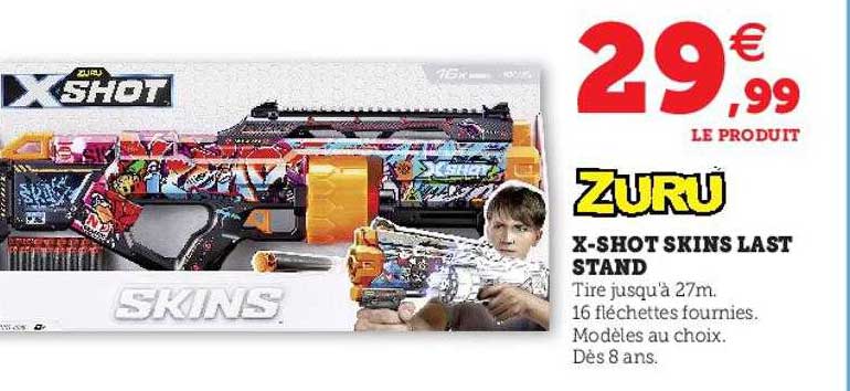 x-shot skins last stand zuru