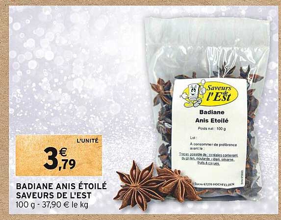 badiane anis étoilé saveurs de l'est