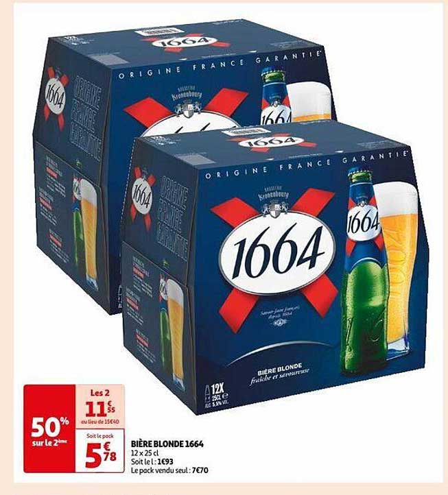 Bière Blonde 1664