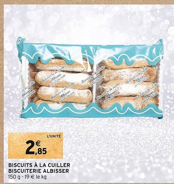 Biscuits à La Cuiller Biscuiterie Albisser