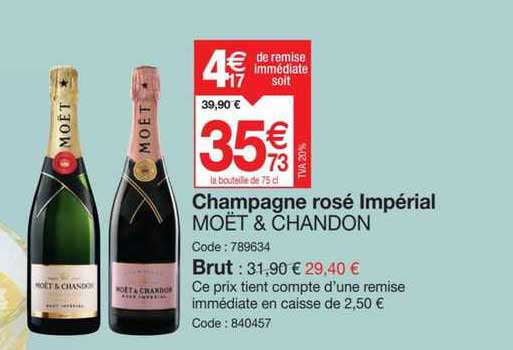 champagne rosé impérial moët & chandon