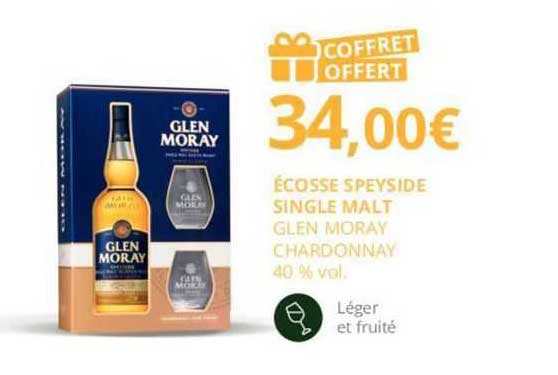 écosse speyside single malt glen moray chardonnay