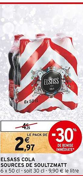 eslass cola sources de soultzmatt -30% de remise immédiate