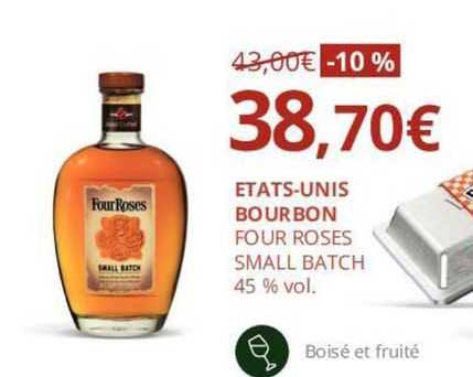 etats-unis bourbon four roses small batch