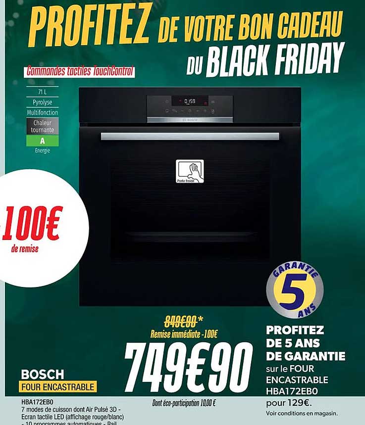 Four Encastrable Bosch