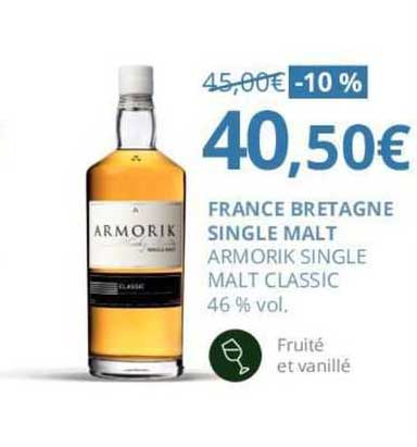 france bretagne single malt armorik single malt classic 46% vol.