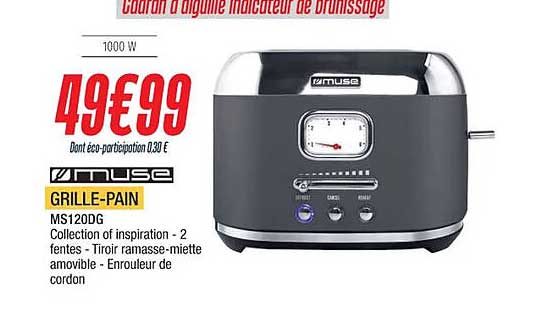 grille-pain muse