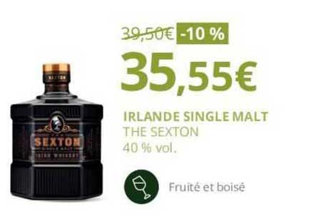 irlande single malt the sexton
