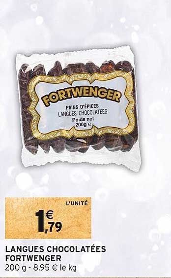 langues chocolatées fortwenger