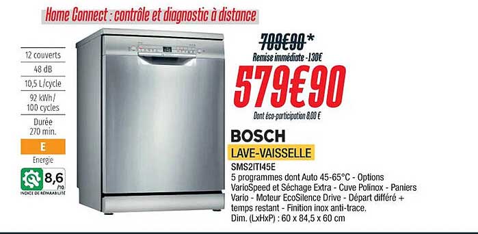 lave-vaisselle bosch