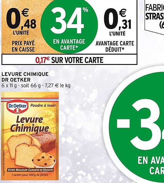 levure chimique dr oetker
