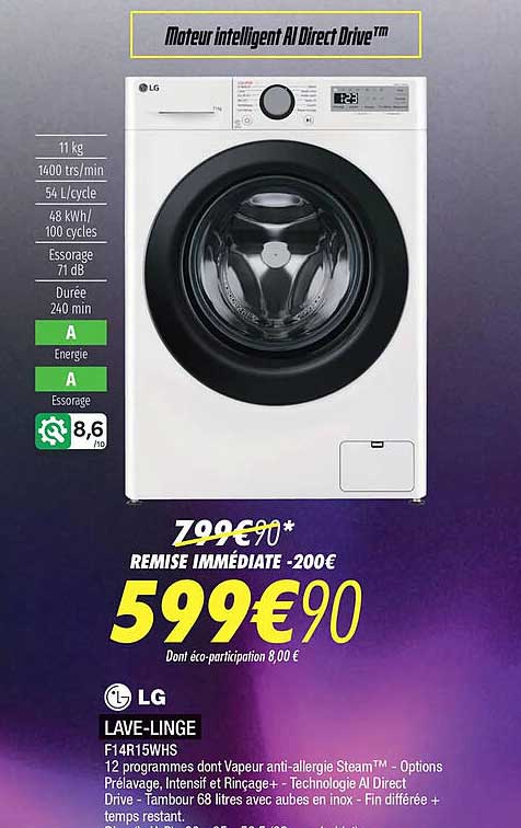 lg lave-linge