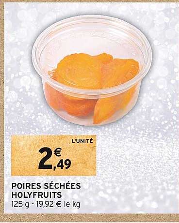 Poire Séchées Holyfruits