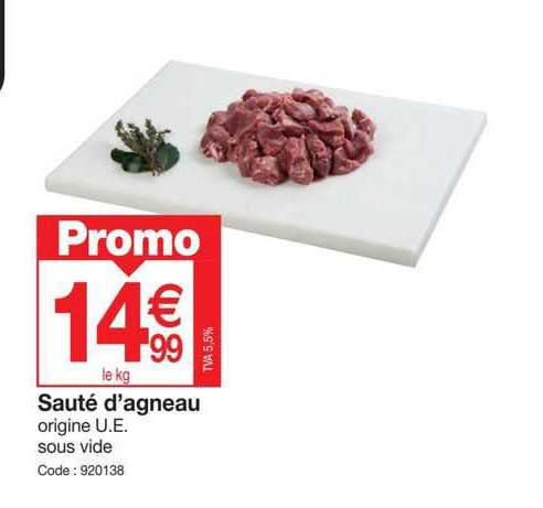 sauté d'agneau