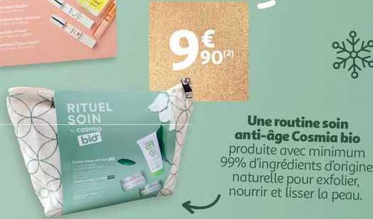 une routine soin anti-âge cosmia bio