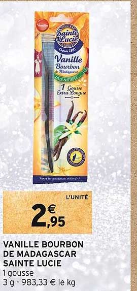 Vanille Bourbon De Madagascar Sainte Lucie