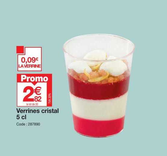 Verrines Cristal 5 Cl