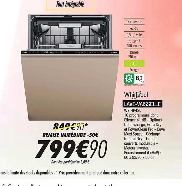 Whirlpool Lave-vaisselle