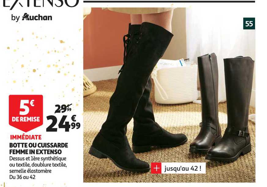 botte ou cuissarde femme in extenso