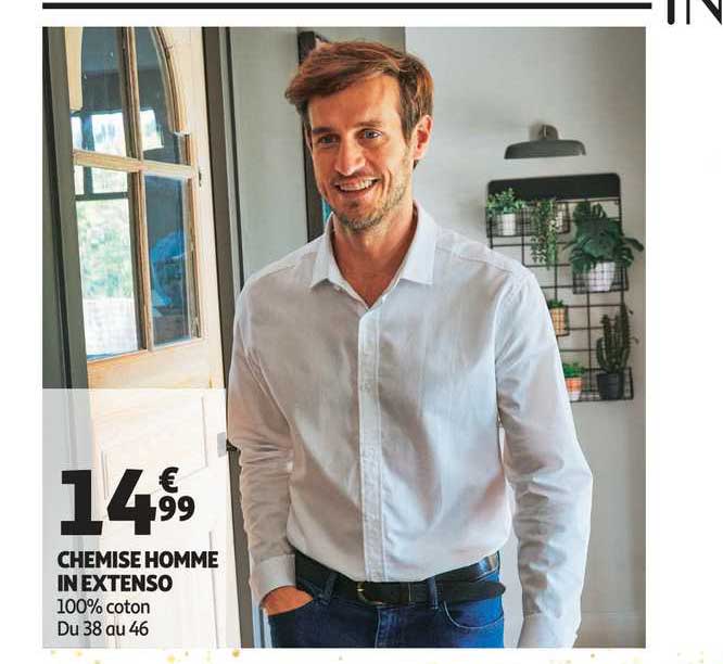 chemise homme in extenso