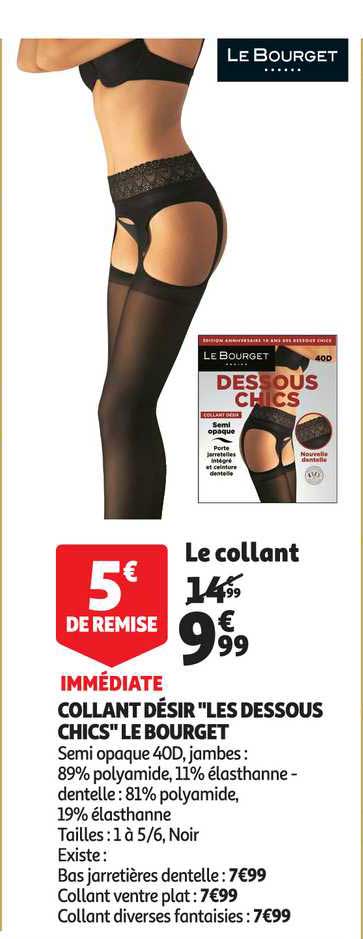 collant désir les dessous chics le bourget