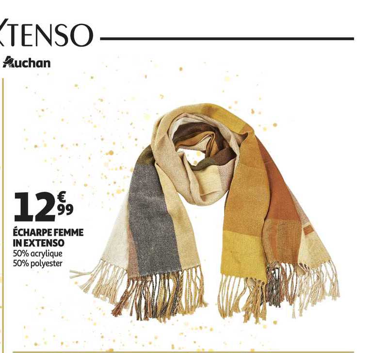 écharpe femme in extenso