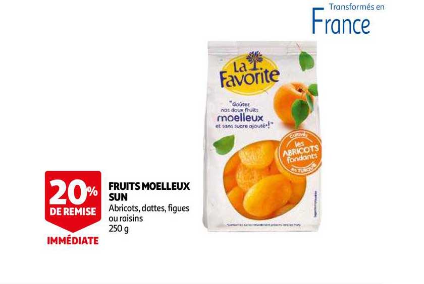 Fruits Moelleux Sun 20% De Remise Immédiate