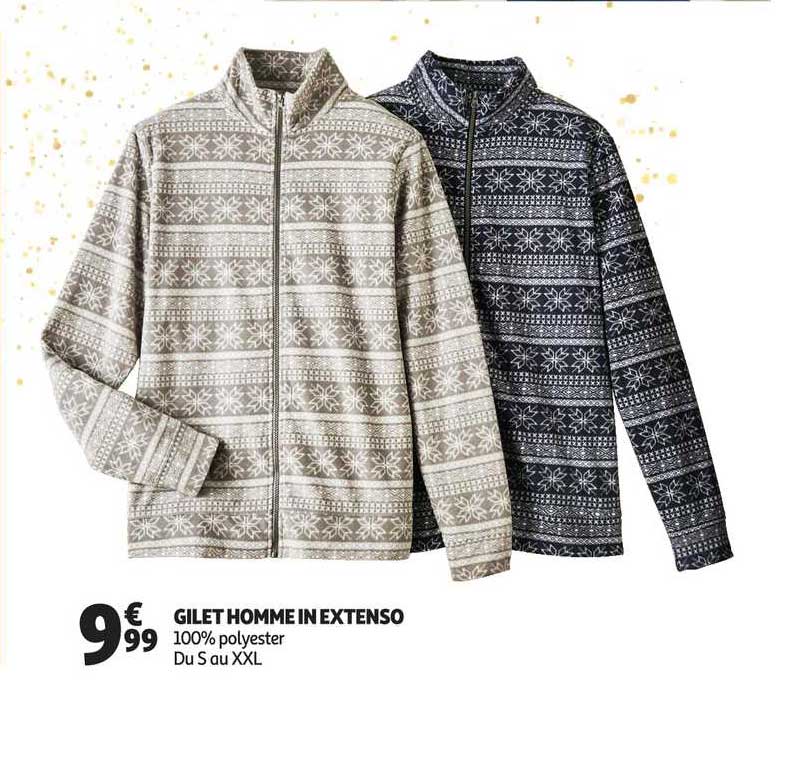 gilet homme in extenso