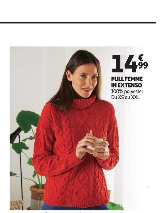 pull femme in extenso