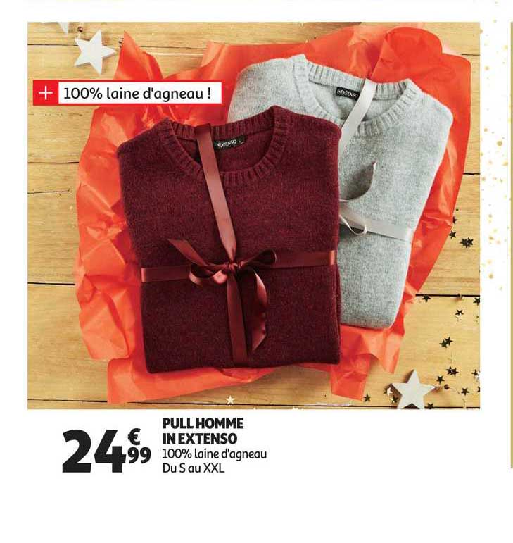 pull homme in extenso