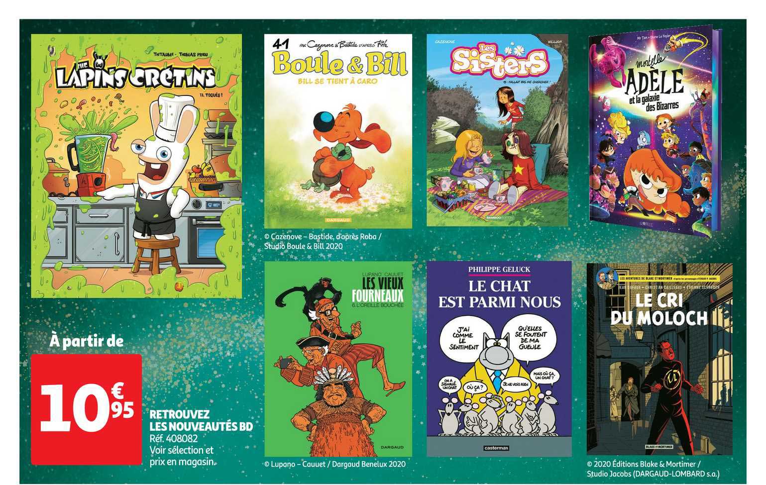 retrouvez les nouveautés bd