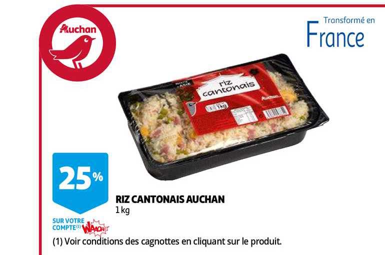 Riz Cantonais Auchan