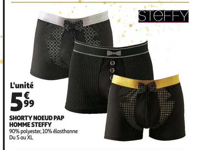 Shorty Noeud Pap Homme Steffy