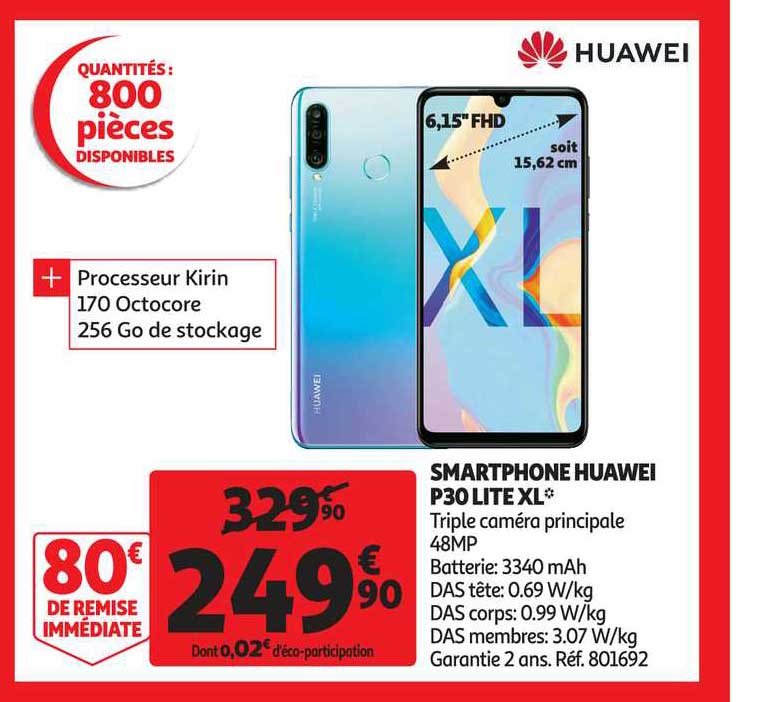 smartphone huawei p30 lite xl