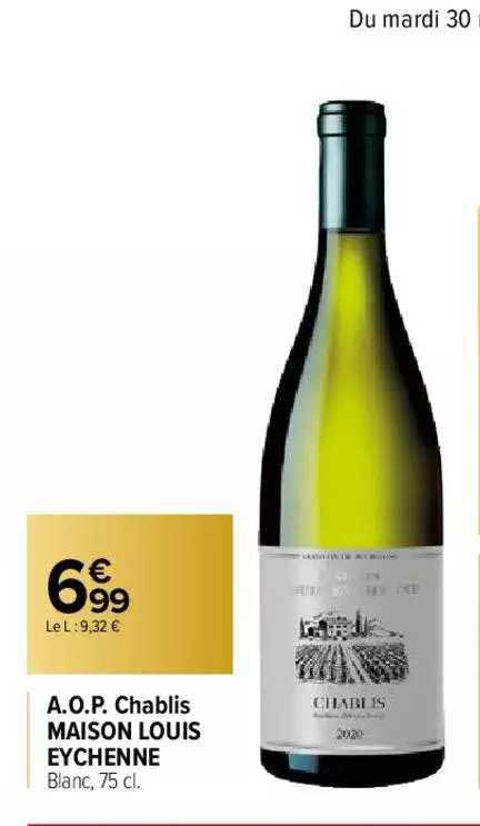 a.o.p. chablis maison louis eychenne
