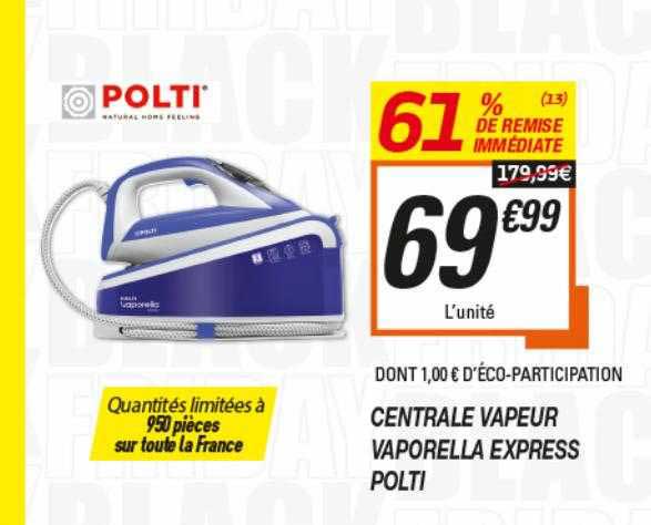 Central Vapeur Vaporella Express Polti