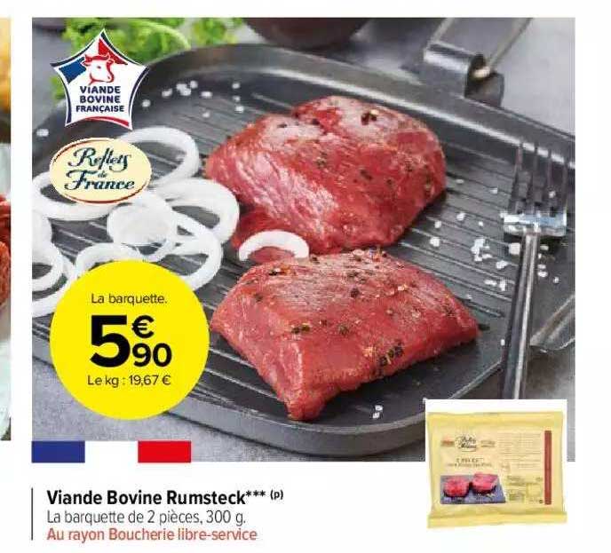 Viande Bovine Rumsteck