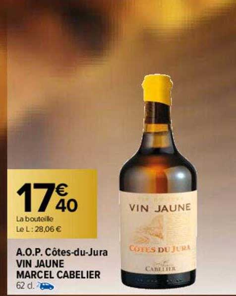 a.o.p. côtes-du-jura vin jaune marcel cabelier