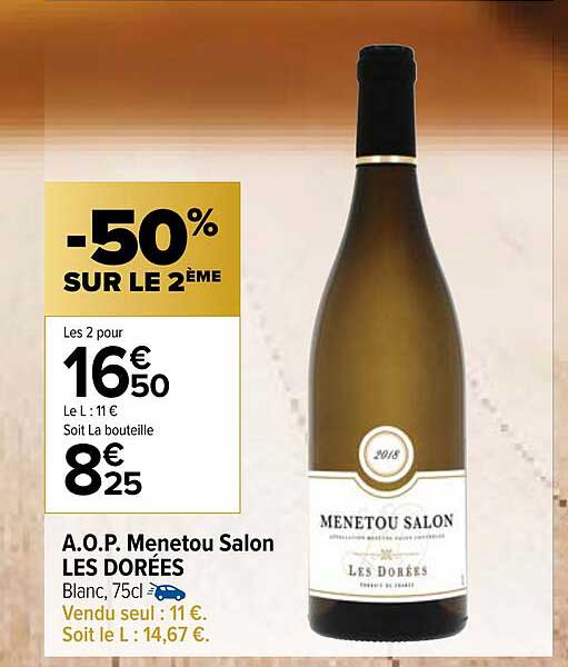 a.o.p. menetou salon les dorées