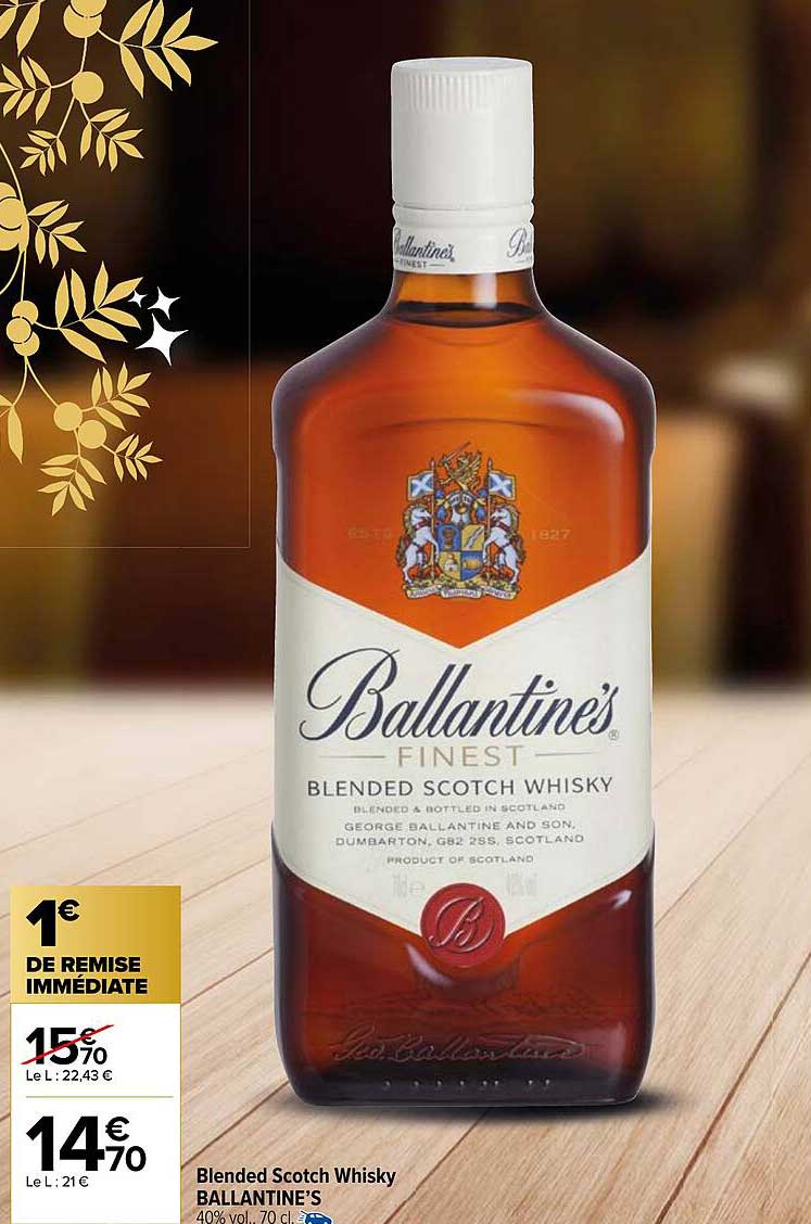 Blended Scotch Whisky Ballantine's