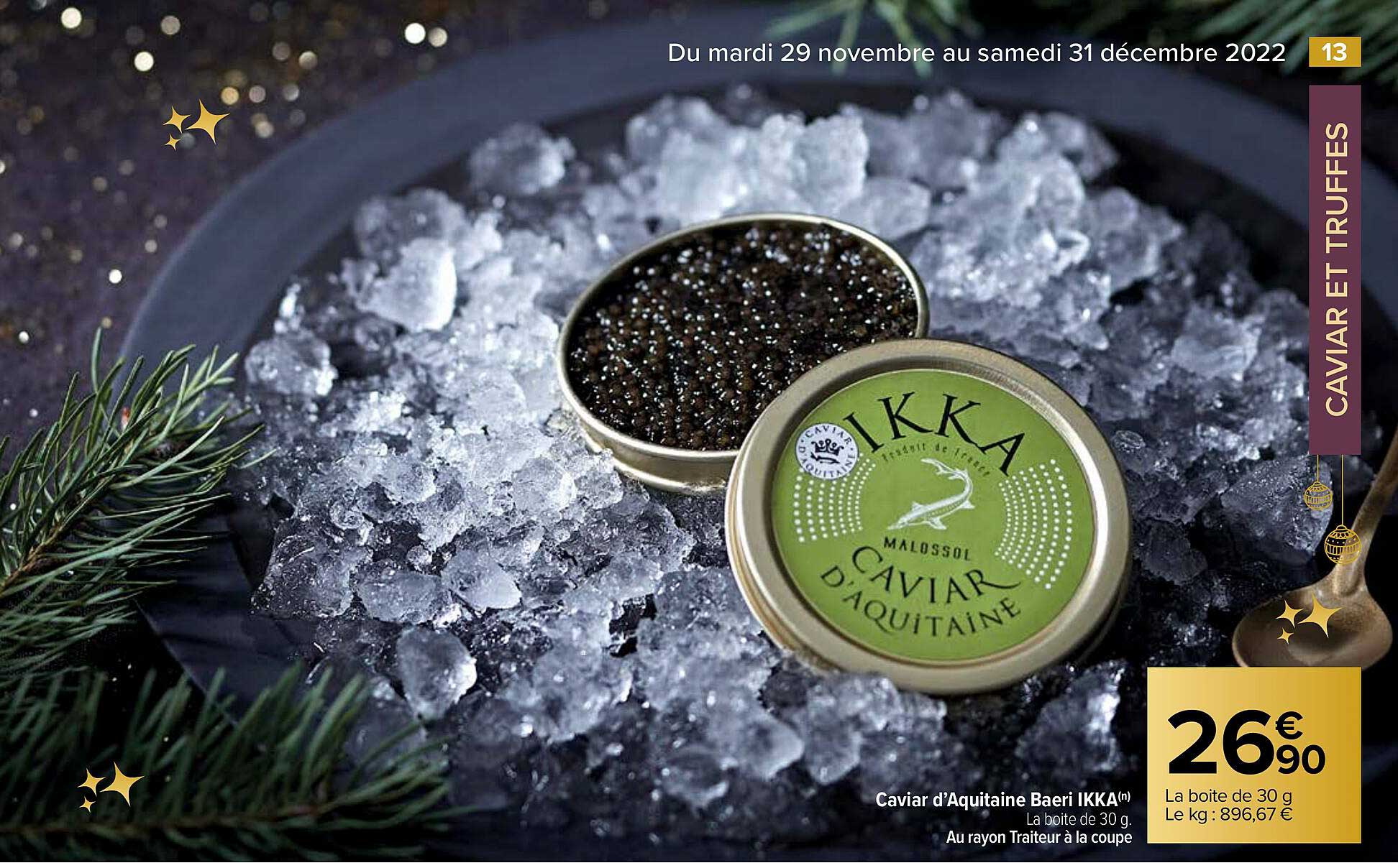 caviar d'aquitaine baeri ikka