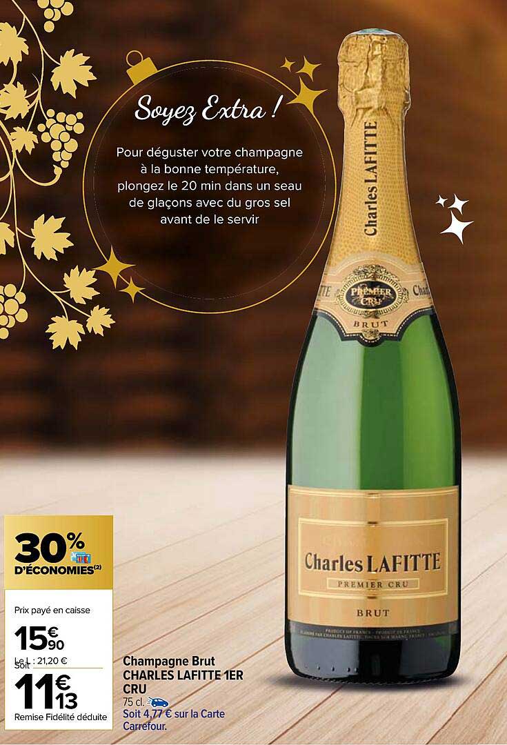 champagne brut charles lafitte 1er cru