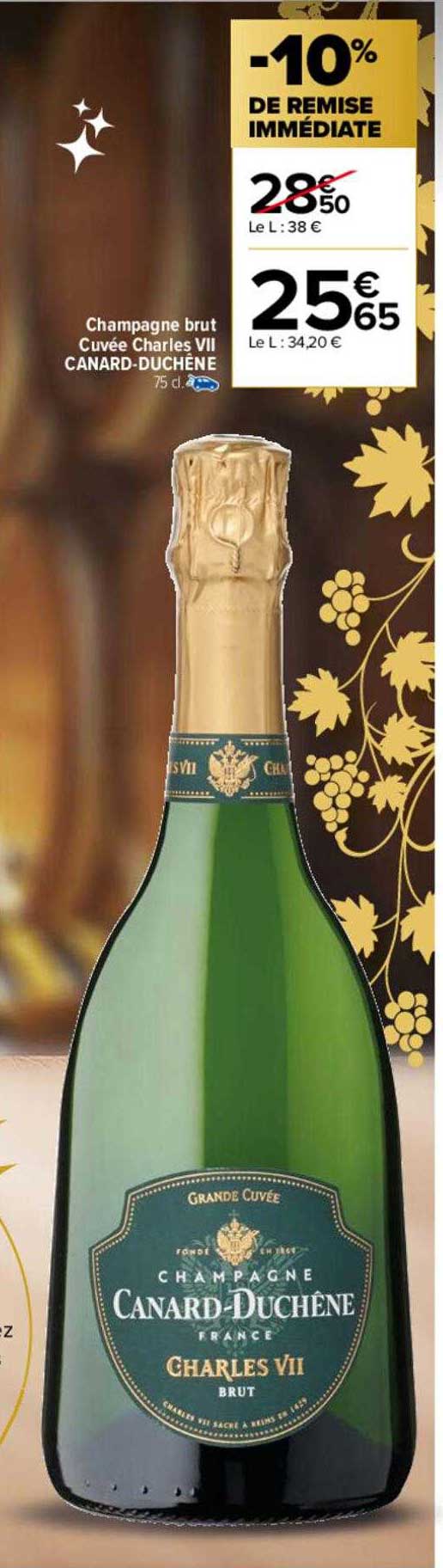 champagne brut cuvée charles VII canard-Duchêne
