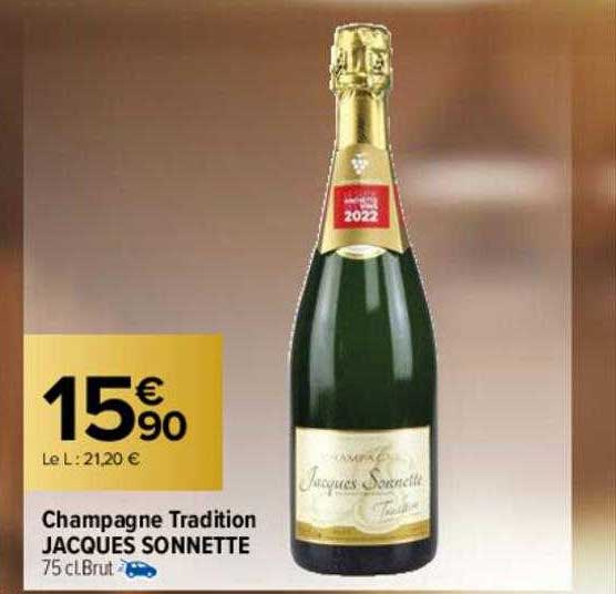 champagne tradition jacques sonnette