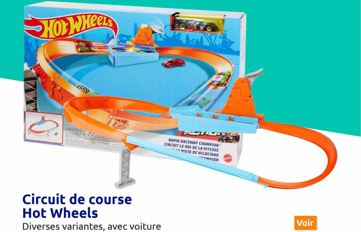 circuit de course hot wheels