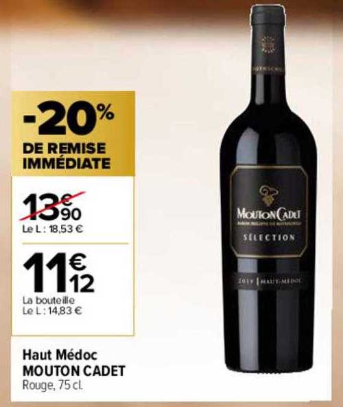 haut médoc mouton cadet