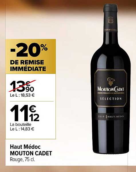 haut médoc mouton cadet