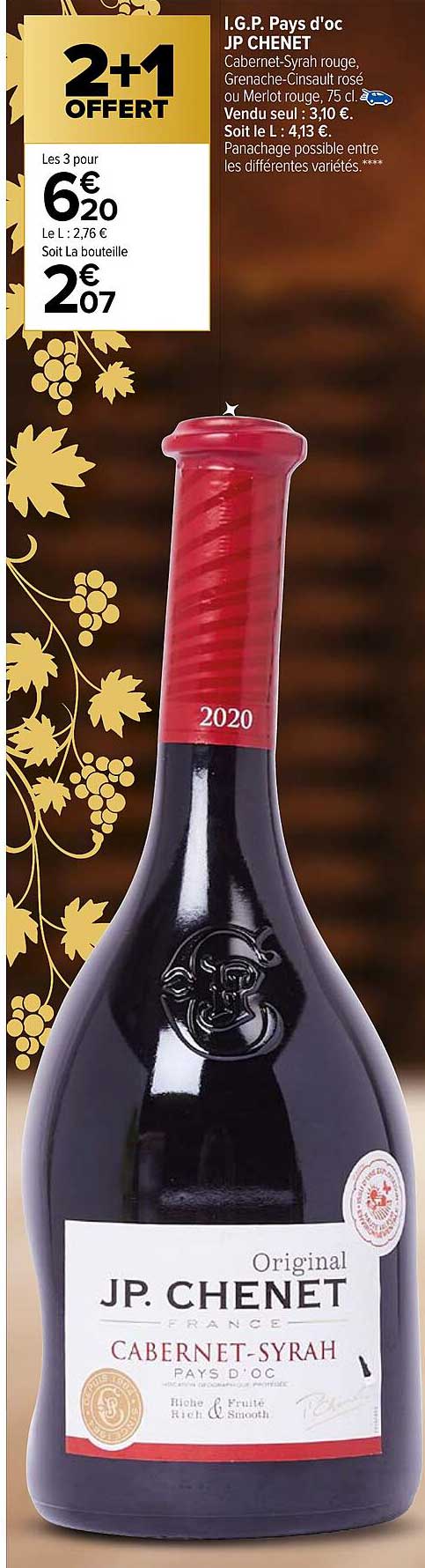 i.g.p pays d'oc jp chenet