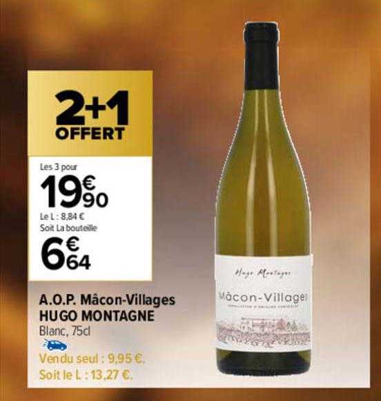 a.o.p. mâcon-villages hugo montagne